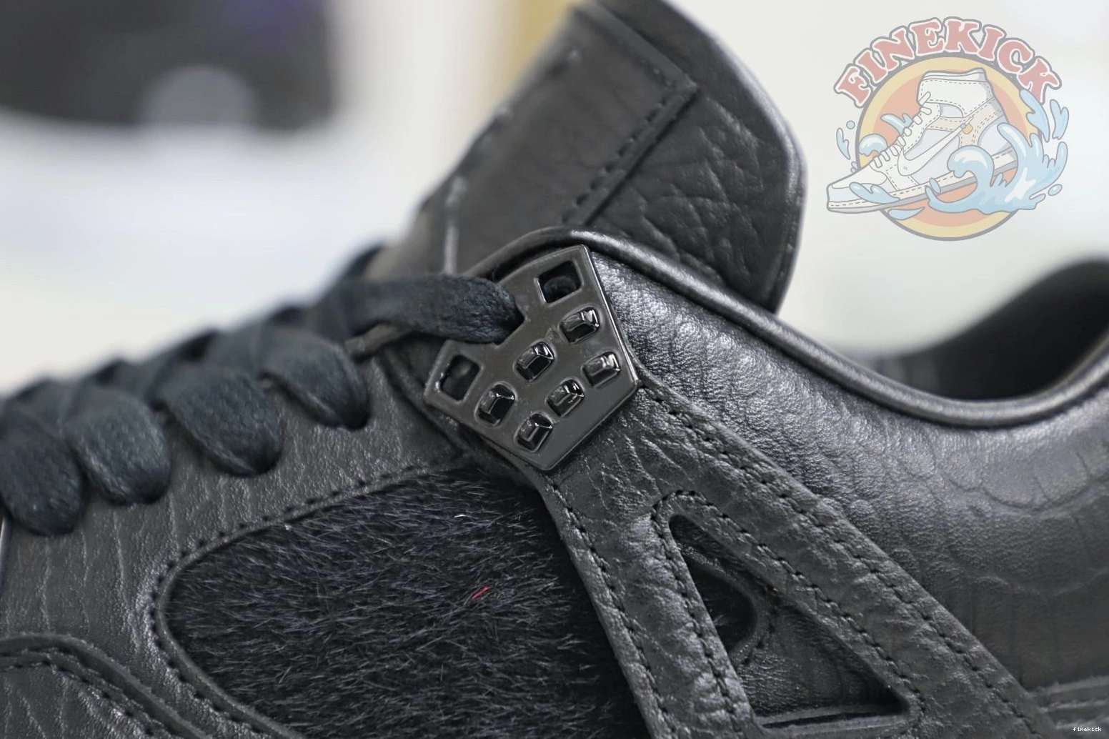 retro black Jordan 4 ponyhair Jordan Air 1101